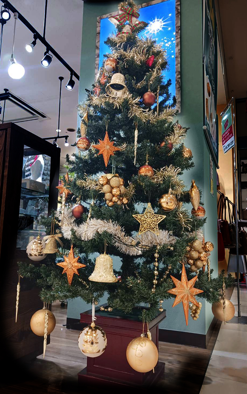 ジュエリーモア ポートプラザ店　クリスマスツリー