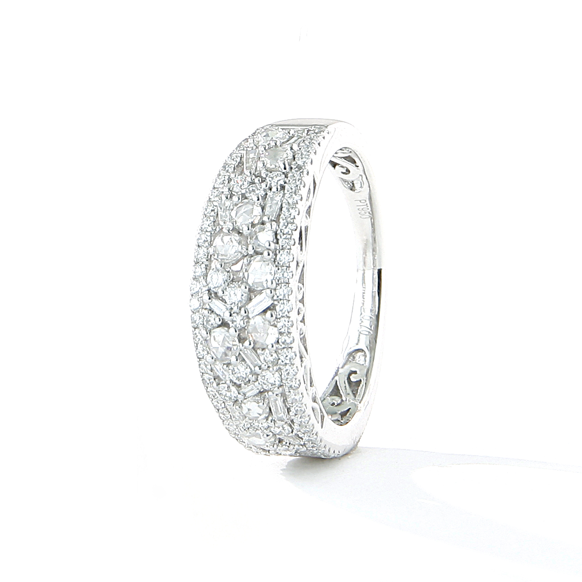 Jewelde <br> Pt ダイアモンドネックレス<br>J68