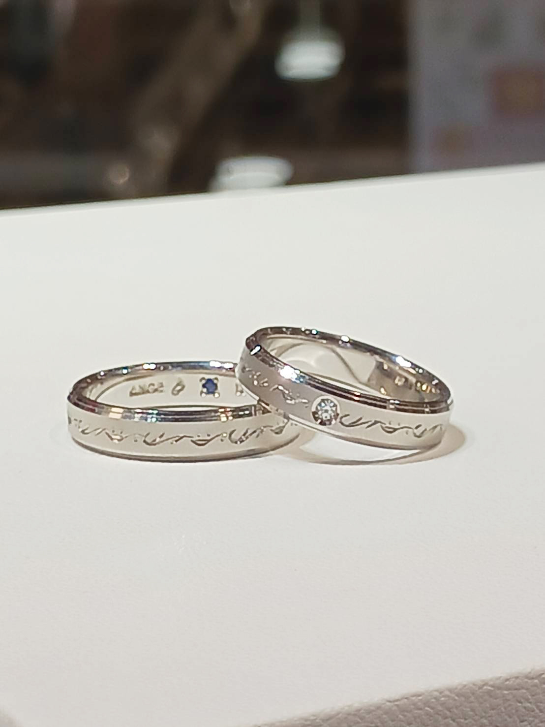 ジュエリーモア新倉敷店 ペアリング ANGE 天使の祝福